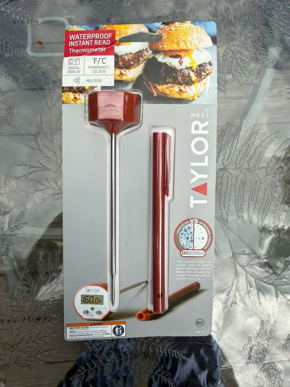 Taylor Model 9842 Waterproof Digital Instant Read Thermometer